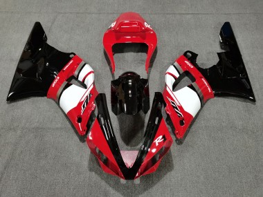 Mejores 2000-2001 Rojo & Negro Yamaha R1 Carenados Moto